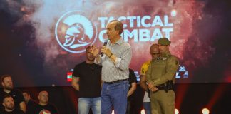 CRICIÚMA: GOVERNADOR JORGINHO MELLO ACOMPANHA EVENTO DE COMBATE TÁTICO ENTRE MILITARES DO BRASIL E DE OUTROS PAÍSES