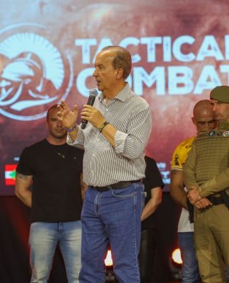 CRICIÚMA: GOVERNADOR JORGINHO MELLO ACOMPANHA EVENTO DE COMBATE TÁTICO ENTRE MILITARES DO BRASIL E DE OUTROS PAÍSES