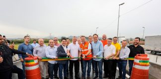 GOVERNO DE SC LIBERA VIADUTO DA MARGINAL NA INTERSEÇÃO DA SC-486 COM A BR-101 EM ITAJAÍ