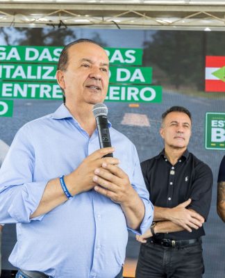 SC-108 REVITALIZADA: GOVERNADOR JORGINHO MELLO ENTREGA OBRA DE R$ 20 MILHÕES ENTRE MELEIRO E TURVO