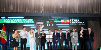 JORGINHO MELLO LANÇA MAIOR PROGRAMA DE QUALIFICAÇÃO EM TECNOLOGIA E IA DE SC: SCTEC DEVE IMPACTAR 155 MIL PESSOAS