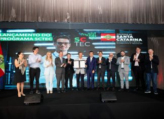 JORGINHO MELLO LANÇA MAIOR PROGRAMA DE QUALIFICAÇÃO EM TECNOLOGIA E IA DE SC: SCTEC DEVE IMPACTAR 155 MIL PESSOAS