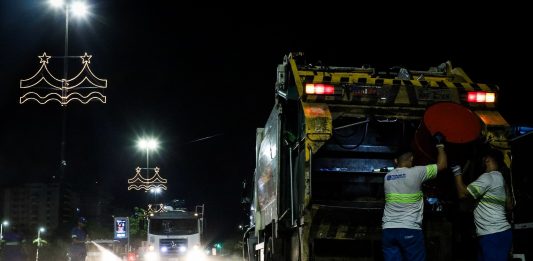 LIMPEZA DO RÉVEILLON EM FLORIANÓPOLIS É CONCLUÍDA EM TEMPO RECORDE MESMO COM PÚBLICO MAIOR