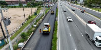 TRIPLICAÇÃO DA SC-401 ATINGE 60% E AVANÇA COM NOVOS VIADUTOS E FRENTES DE TRABALHO INTENSIFICADAS NO NORTE DA ILHA