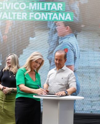 PROGRAMA DE ESCOLAS CÍVICO-MILITARES CHEGA A CONCÓRDIA E AMPLIA REDE ESTADUAL EM SANTA CATARINA