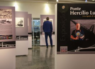 PONTE HERCÍLIO LUZ TEM CENTENÁRIO ANTECIPADO NA ALESC COM LANÇAMENTO DE LIVRO E EXPOSIÇÃO