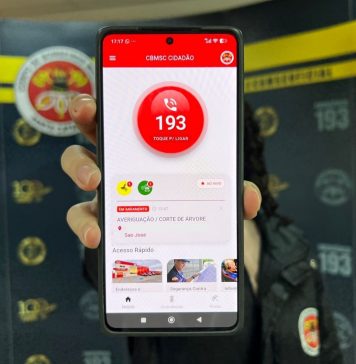 EMERGÊNCIA A UM CLIQUE: CBMSC PASSA A ATENDER CHAMADAS DO 193 PELO APLICATIVO