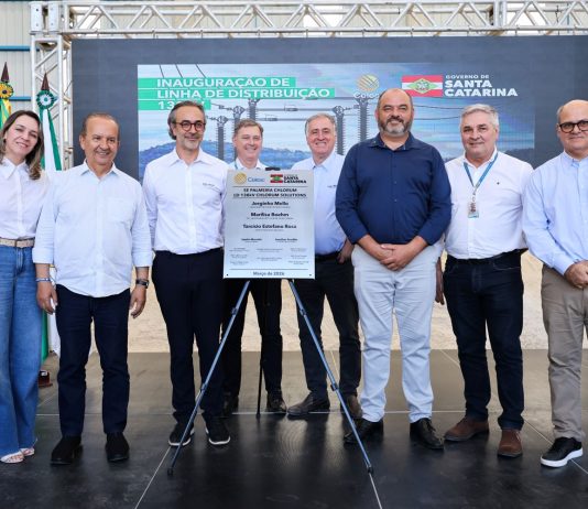 GOVERNO DE SC INAUGURA SUBESTAÇÃO E LINHA DE DISTRIBUIÇÃO EM PALMEIRA PARA IMPULSIONAR O DESENVOLVIMENTO DO PLANALTO SERRANO