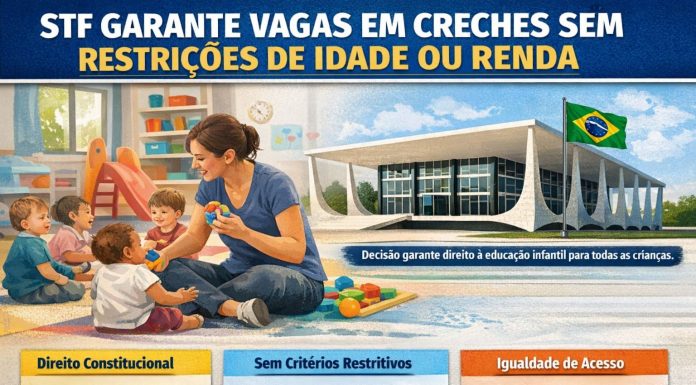STF GARANTE VAGA EM CRECHE SEM RESTRIÇÃO DE IDADE OU RENDA E REFORÇA DIREITO CONSTITUCIONAL À EDUCAÇÃO INFANTIL