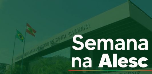 ALESC ITINERANTE E SEMINÁRIOS SOBRE ESPORTE E MEIO AMBIENTE PAUTAM A AGENDA DO PARLAMENTO PARA A PRÓXIMA SEMANA