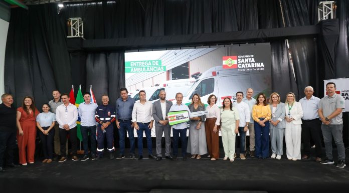 SANTA CATARINA REFORÇA ATENDIMENTO DE URGÊNCIA COM INVESTIMENTO DE R$ 10 MILHÕES EM FROTA, EQUIPAMENTOS E EQUIPES DO SAMU