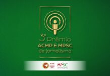 PRÊMIO DE JORNALISMO DO MPSC E ACMP REFORÇA PAPEL DA IMPRENSA NA DEFESA DA CIDADANIA