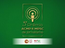 PRÊMIO DE JORNALISMO DO MPSC E ACMP REFORÇA PAPEL DA IMPRENSA NA DEFESA DA CIDADANIA