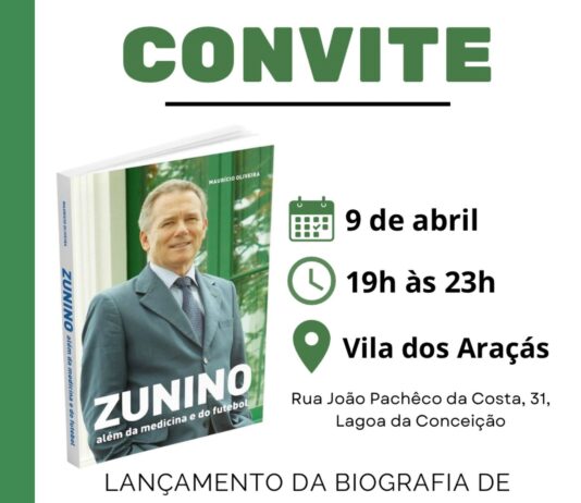 BIOGRAFIA RESGATA LEGADO DE ZUNINO E REVELA ALÉM DO MÉDICO E DIRIGENTE QUE MARCOU FLORIANÓPOLIS