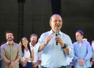 GOVERNADOR JORGINHO MELLO PARTICIPA DA ABERTURA DA FESTA NACIONAL DA CEBOLA EM ITUPORANGA