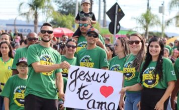 PALHOÇA SE PREPARA PARA A “MARCHA PARA JESUS!” COM PROGRAMAÇÃO ESPECIAL E DESTAQUE MUSICAL