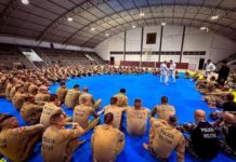 DEFESA PESSOAL E TÉCNICAS DE IMOBILIZAÇÃO REFORÇAM CAPACITAÇÃO DA POLICIA MILITAR EM FLORIANÓPOLIS