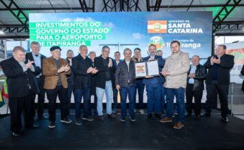 GOVERNADOR AUTORIZA R$ 7,3 MILHÕES PARA MODERNIZAÇÃO DO AEROPORTO DE ITAPIRANGA E IMPULSIONA AVIAÇÃO REGIONAL EM SANTA CATARINA