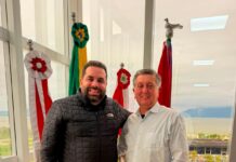 REUNIÃO ENTRE JOÃO COBALCHINI E TOPÁZIO NETO: CÂMARA E PREFEITURA ALINHAM PROJETOS ESTRATÉGICOS PARA O FUTURO DE FLORIANÓPOLIS