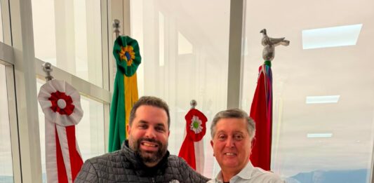 REUNIÃO ENTRE JOÃO COBALCHINI E TOPÁZIO NETO: CÂMARA E PREFEITURA ALINHAM PROJETOS ESTRATÉGICOS PARA O FUTURO DE FLORIANÓPOLIS