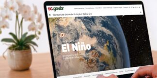 DEFESA CIVIL DE SANTA CATARINA LANÇA PÁGINA ESPECIAL PARA MONITORAMENTO E ORIENTAÇÃO SOBRE O EL NIÑO