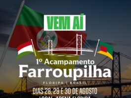 FLORIANÓPOLIS ENTRA NO CLIMA DO SUL COM O 1º ACAMPAMENTO FARROUPILHA