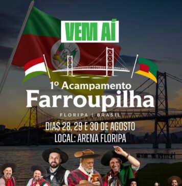 FLORIANÓPOLIS ENTRA NO CLIMA DO SUL COM O 1º ACAMPAMENTO FARROUPILHA